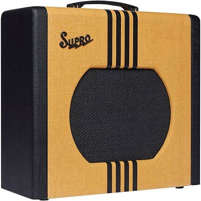 Supro  Delta King 12 15W 1x12 Tube Guitar Amp 2025 -  Tweed and Black image 1