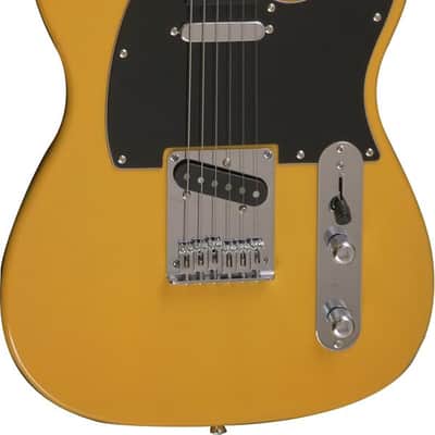 Journey Instruments OT990 Overhead Electric Texan Travel Guitar - Blonde