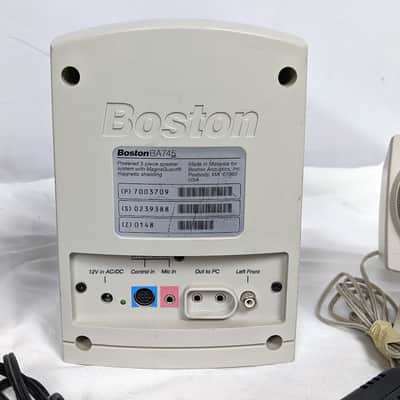 Boston Acoustics BA745 Computer Speaker System w/ Subwoofer and AC Adapter image 5