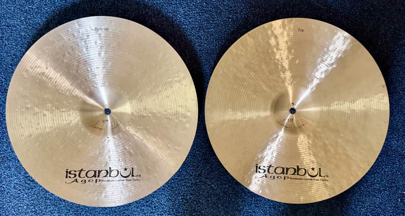 Istanbul Agop 15" Signature Mantra Hi-Hat (Pair, 934g / 1114g) image 1
