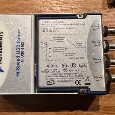 National NI USB 9162 and NI 9215 with bnc image 5
