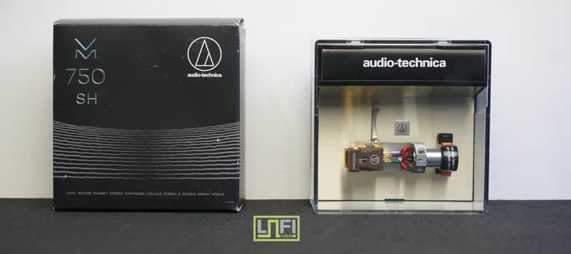 Audio-Technica VM750SH Dual Moving Magnet Cartridge W/ Headshell & Case! image 1