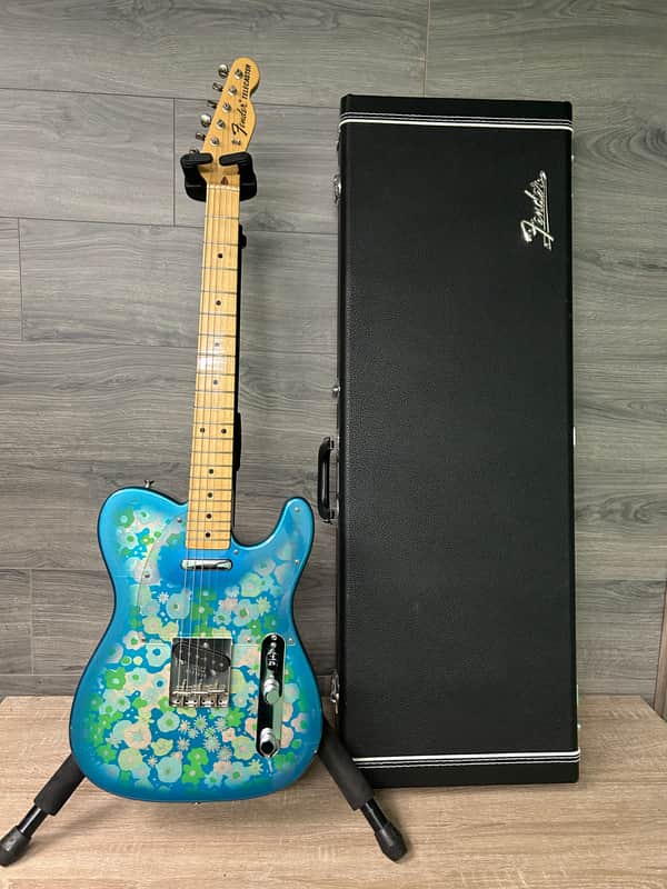 Fender TL-69 BFL Blue Flower Telecaster Electric Guitar Crafted In Japan Paisley Blue Floral Guitar w/ Case#2463 image 1