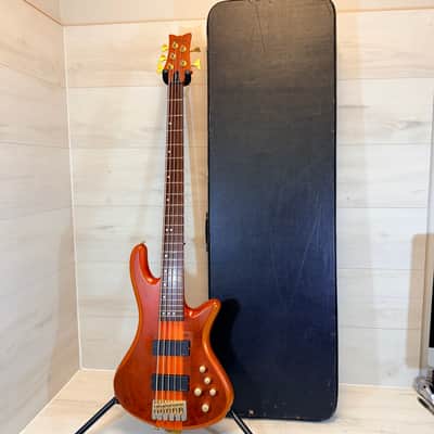 Schecter Diamond Series Studio-5 5-String Bass Natural Satin w/ Hard Case image 15