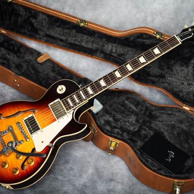 Gibson ES-Les Paul Bigsby Bourbon Burst 2015 image 3