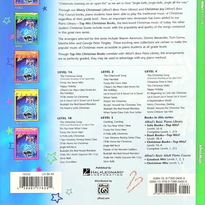 Christmas Book - Level 1B - Alfred's Basic Piano Library - TOP HITS! image 4