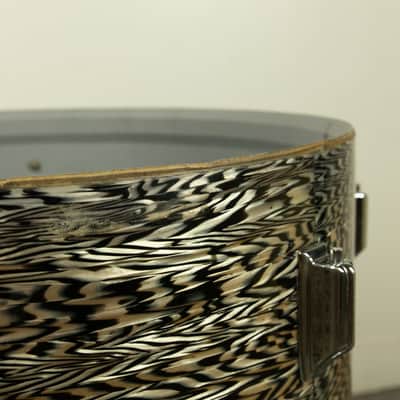1960s Rogers 14x20 Black Onyx Pearl Bass Drum image 17