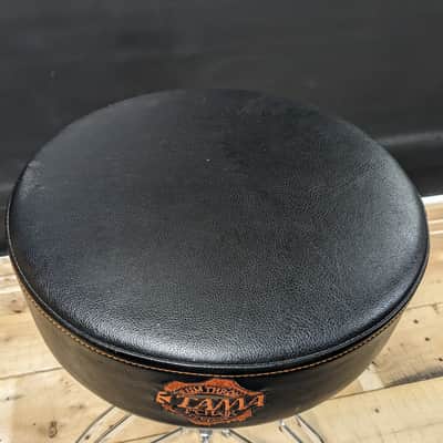 Tama 1st Chair Standard Double-Braced Drum Throne- Black / Chrome image 3
