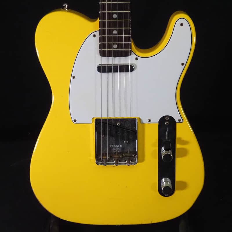 Fender Custom Shop Telecaster '67 Reissue 2011 - Light Relic Graffiti Yellow image 1