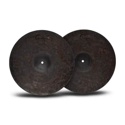 Dream Cymbals 14" Dark Matter HiHats image 3