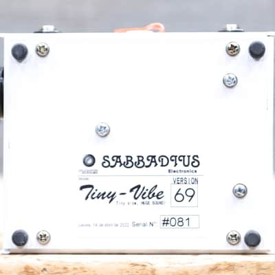 Sabbadius Electronics 69 Tiny-Vibe Hand Wired Analog Chorus/Vibrato Effect Pedal Bild 4