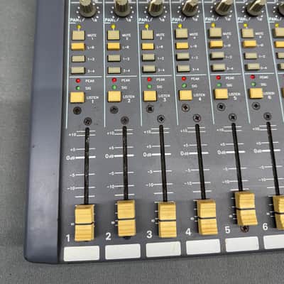 Vintage Studiomaster Trilogy 166 Studio Live Sound 12 Channel Mixer Stage Audio image 2