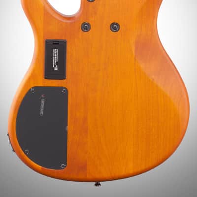 Yamaha TRBX605FM Electric Bass, 5-String, Matte Amber image 7