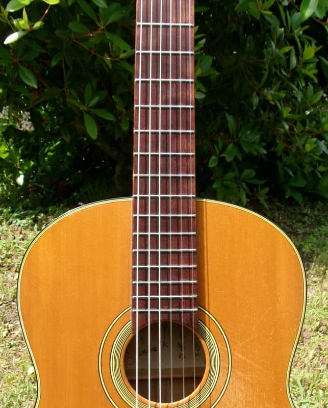 1962 Sada Yairi Handcrafted, Nitro finished classical guitar, Made