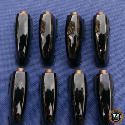 Pearl CL-250B Lugs Bass Drum Black Masterworks Masters Pack Of 8 Rare image 3