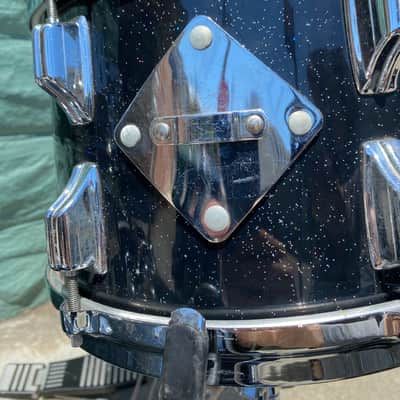 Incredible Looking & Sounding Rare Rogers 18” Bass Drum Kit  1960’s - Rainbow Sparkle Drum Set Holy Grail of Jazz Kits! 18-14-12 image 11
