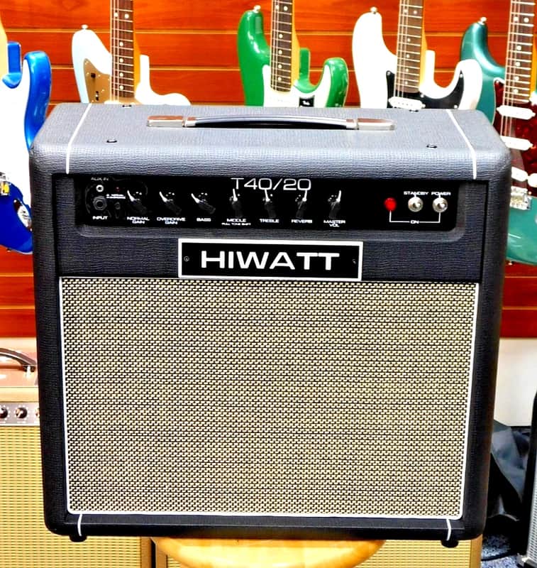 2025 Hiwatt T40/20 Watt 1x12 Octapulse Dual Tube Wattage Guitar Combo Amp w/Footswitch! VERY NICE!!! image 1