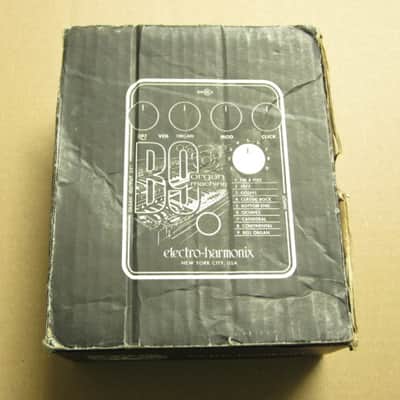 used condition / has many imperfections Electro Harmonix EMPTY CARDBOARD BOX & original Owner's Instructions & warranty / registration paperwork ONLY for B9 Organ Machine pedal (NO: Pedal/Adapter) image 4