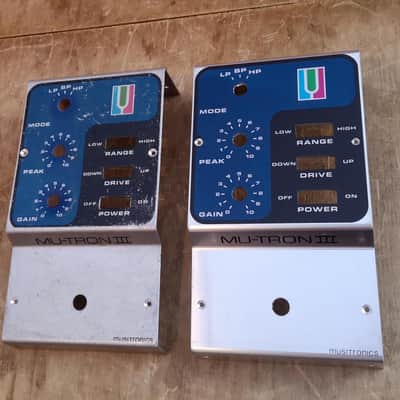 Restoration Panel for Musitronics Mu-Tron III --- Replaces Worn Out Top Aluminum Panel image 14