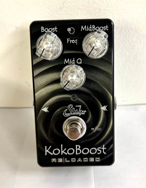 Suhr Koko Boost Reloaded 2010s - Black image 1