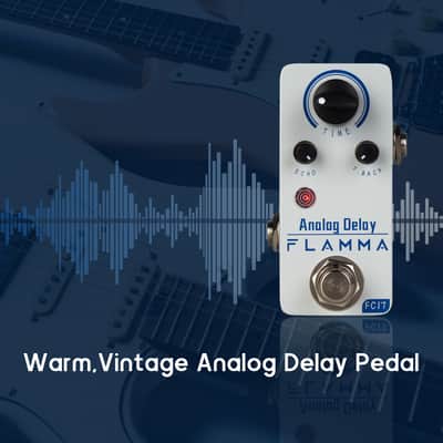 Flamma FC17  Analog Delay Pedal True Bypass,price include the import duty for US buyer image 7
