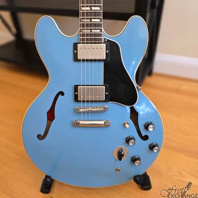 2016 Gibson Memphis '64 ES-345 - Frost Blue VOS image 2