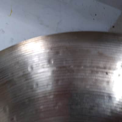 Sabian 21" HH Hand Hammered Raw Bell Dry Ride Cymbal 1996 - 2015 - Natural image 6