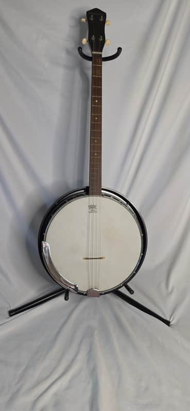 Vintage Harmony Remo Weather King 4 String Banjo Elton Made in USA image 1