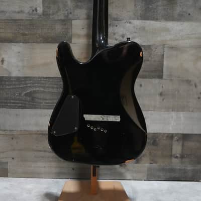 Schecter Diamond Series PT Blackjack Black Solid Body Electric Guitar - Used image 4
