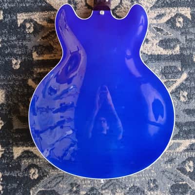 Gibson Trini Lopez Custom Shop 1964 Figured Top 2024 - Viper Blue image 17