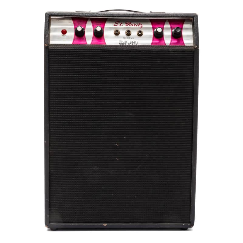 St. Moritz - 6030 1x8 Solid State Guitar Combo Amp - VINTAGE image 1