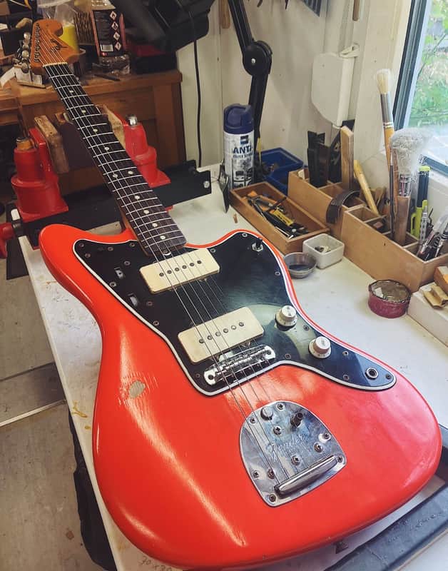 Fender Jazzmaster 1965 - Orange Bild 1
