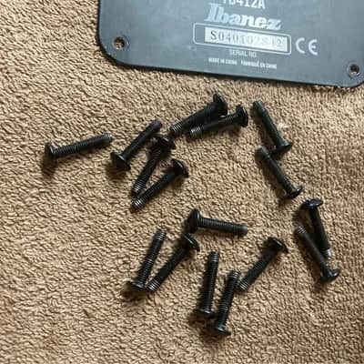 IBANEZ 4x12 tapered speakers mounting SCREWS ONLY x16 for model TB412A speaker cabinet image 2