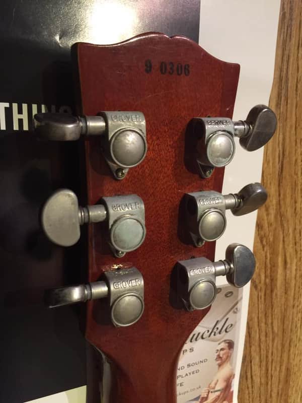 Set of 6 Grover Rotomatic Aged Nickel tuners w/bushings and screws Gibson, Les Paul, relic | 59 Parts image 1