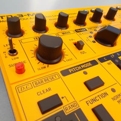 Behringer TD-3MO 2022 - Yellow near mint image 9