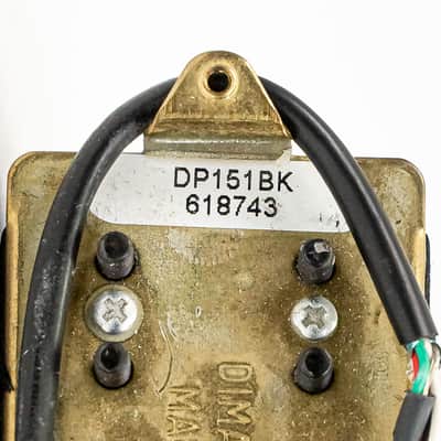 DiMarzio DP151 PAF Pro Humbucker Guitar Pickup Black Neck or Bridge image 5
