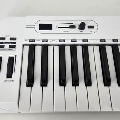 Samson Carbon 61 USB MIDI Keyboard Conroller 2010s - White image 3