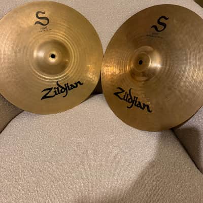 Zildjian 14" S Series Hi-Hat Cymbals (Pair) 2016 - Present - Brilliant image 1