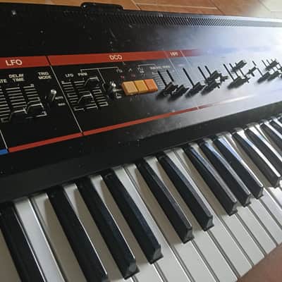 Roland Juno-60 61-Key Polyphonic Synthesizer 1982 - 1984 - Black image 3