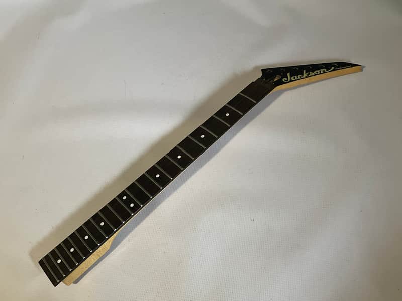 1990's MIJ Jackson Professional King V Standard Guitar Neck Floyd Ready 22 Fret Dot Inlay image 1