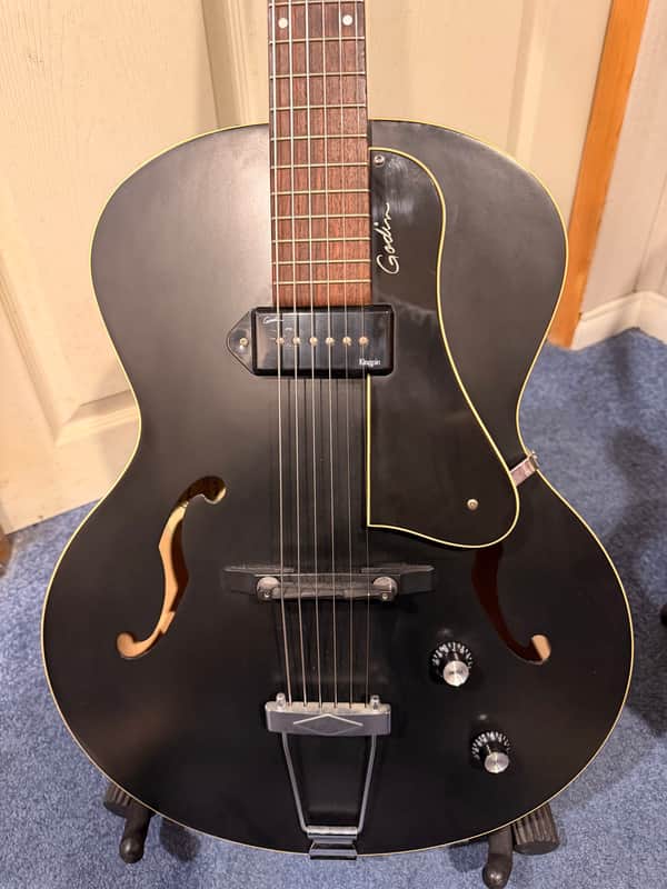 Godin 5th Avenue P 90 Black SF Black SF - Black SF image 1