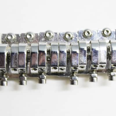 Babicz Full Contact Hardware FCH Chrome Tune-O-Matic Bridge - Chrome image 5