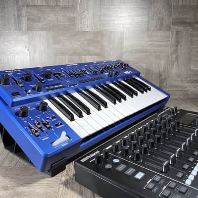 25º Stand for Behringer MS-1 / MS-101 Synth - Roland SH101- Color BLACK - by KZcraftworks -US Seller image 2