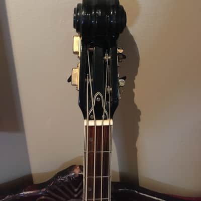 Vintage 1970’s Aria Violin Scroll Bass 1420 / 1430 + OHSC Case Rare Model MIJ Japan Univox image 8