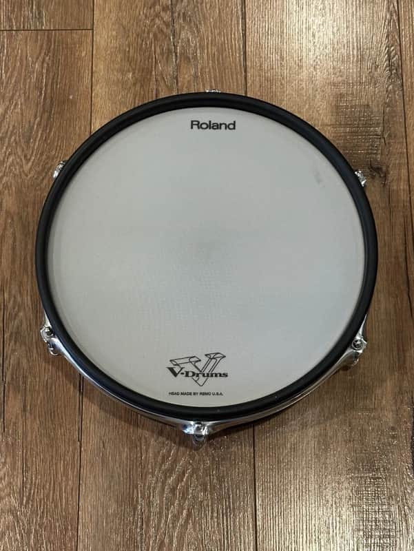 Roland PD-120 Mesh Head 12" V Drum Pad in Red/Pink Shell Color For Snare image 1