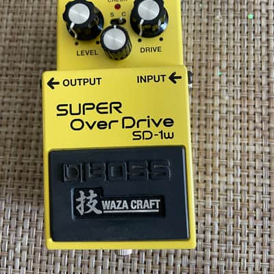 Boss SD-1W Super OverDrive Waza Craft 2015 - Present - Yellow image 1