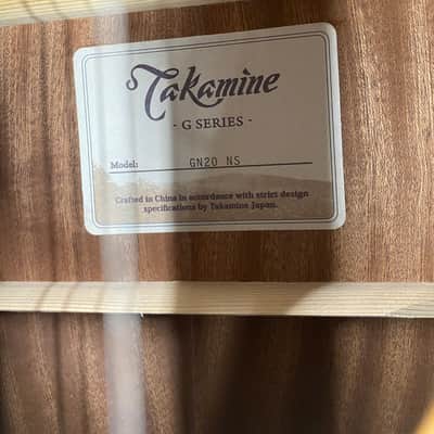 Takamine GN20-NS NEX Acoustic Guitar - Natural image 15