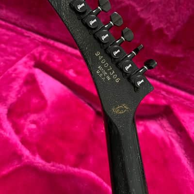 1994 Gibson Custom Shop Explorer ''Silver Fox'' Finish with Original Case image 6