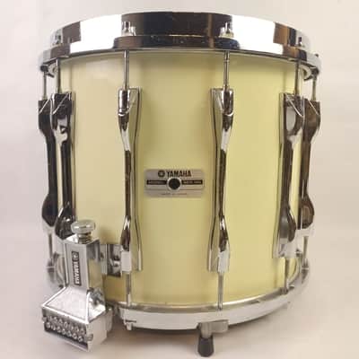 Yamaha 12x14"MS8014 Marching Snare Drum Piano White Japan Die-Cast Rims/Hoops 80 image 1