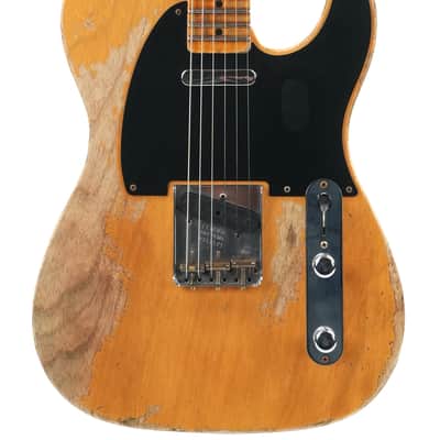Fender Custom Shop 1952 Telecaster Heavy Aged Butterscotch Blonde 2022 image 5